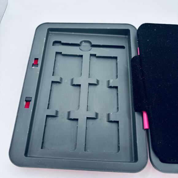 Pink Nintendo DS Power Hard Carry Travel Case for console & games. Clean! - Picture 9 of 12